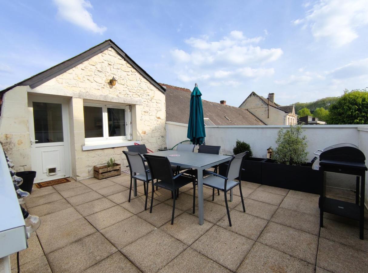 Gite La P'Tite Terrasse Chinon Centre Exteriör bild
